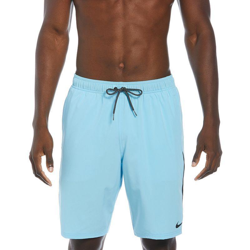 Mens Nike 9-in. Contend Swim Trunks Green Product Image