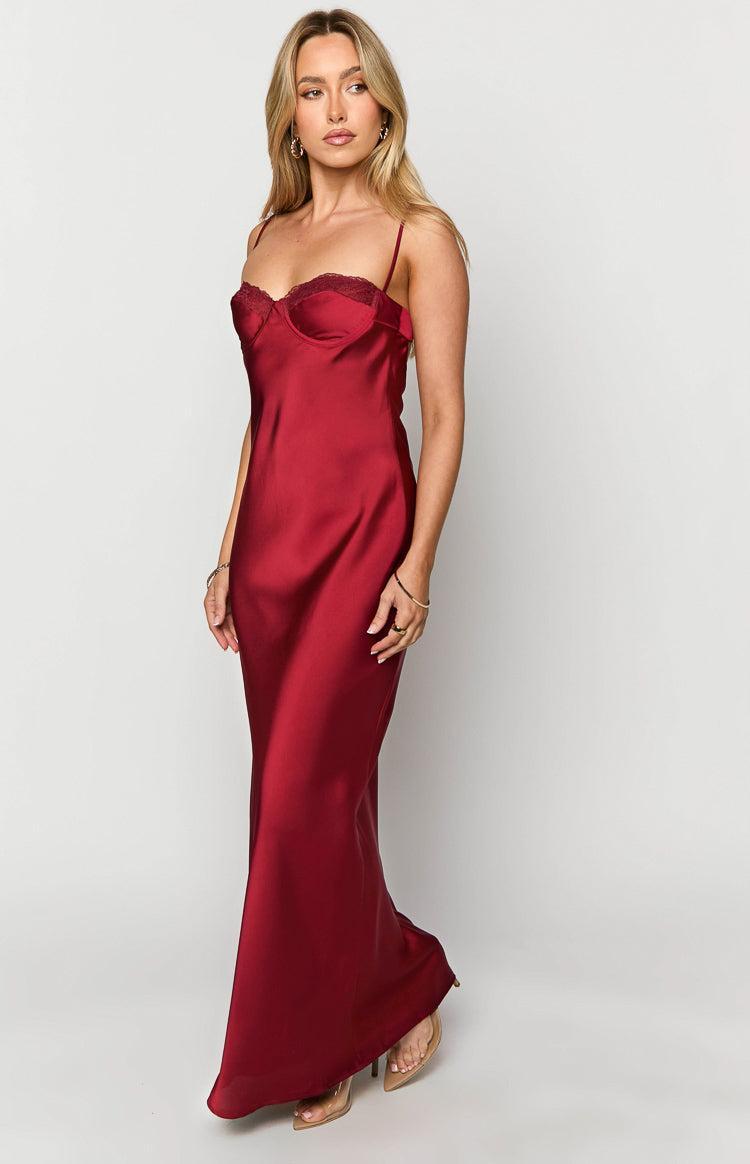 Scarlette Red Maxi Dress Product Image