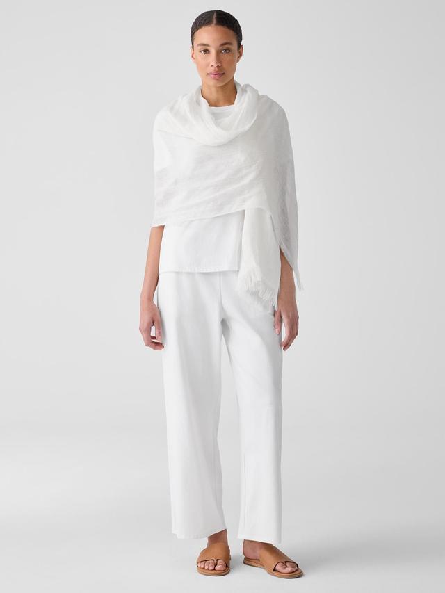 EILEEN FISHER Airy Linen Scarffemale Product Image