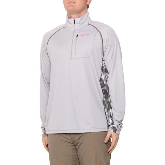 Simms Challenger Solar Shirt - UPF 30+, Zip Neck, Long Sleeve Product Image