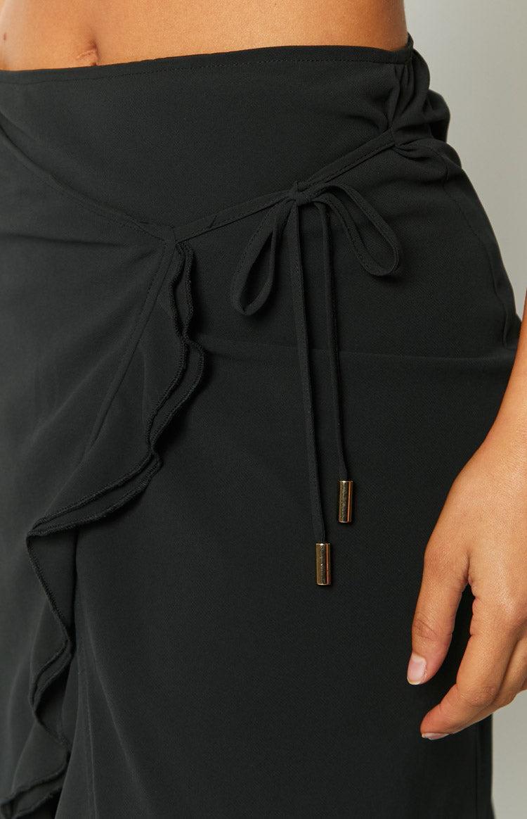 Jay Black Midi Skirt Product Image