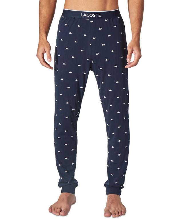 Lacoste Mens Printed Pajama Joggers Product Image