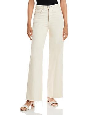 Womens Taylor High-Rise Wide-Leg Jeans Product Image