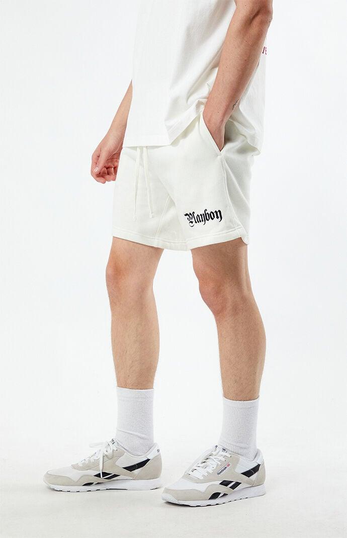 Playboy By PacSun Men's Engingeered Fleece Shorts Product Image