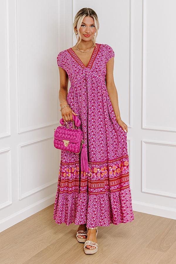 Hidden Garden Floral Maxi Dress Product Image