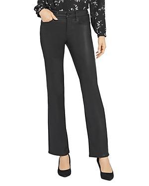 NYDJ Marilyn Coated Straight Leg Jeans Product Image