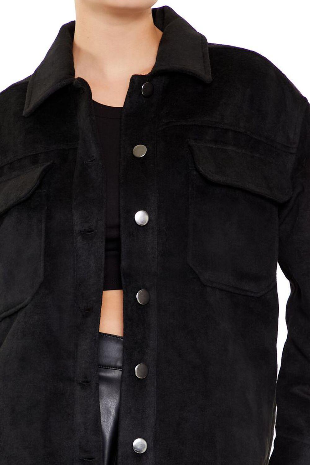 Plus Size Faux Suede Shacket | Forever 21 Product Image