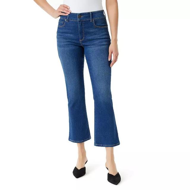 Women's Shape Effect Tummy Sculpt Bootcut Ankle Jeans Product Image