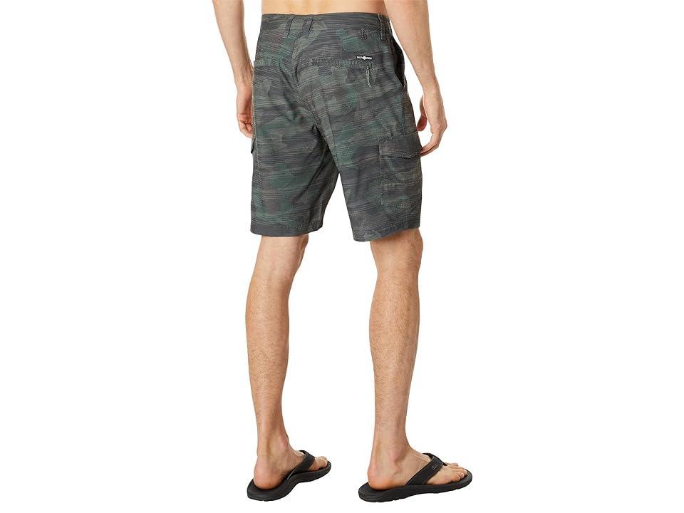 Salty Crew Drifter 2 20 Cargo Hybrid Shorts (Camo) Men's Clothing Product Image