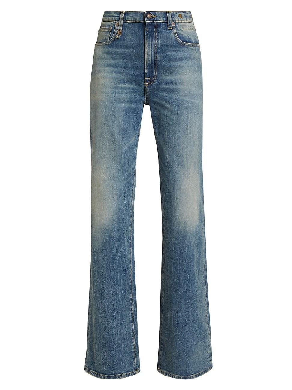 Womens Jane High-Rise Boot-Cut Jeans Product Image