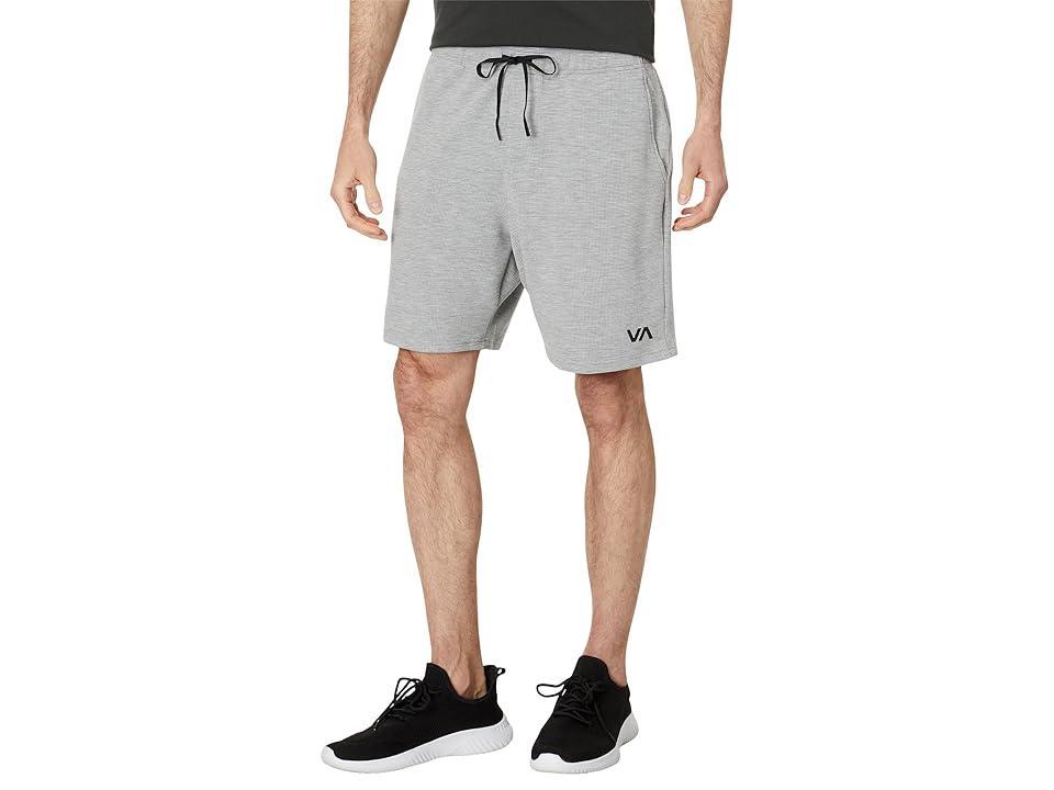 RVCA C-Able Waffle Shorts (Heather Grey) Men's Shorts Product Image