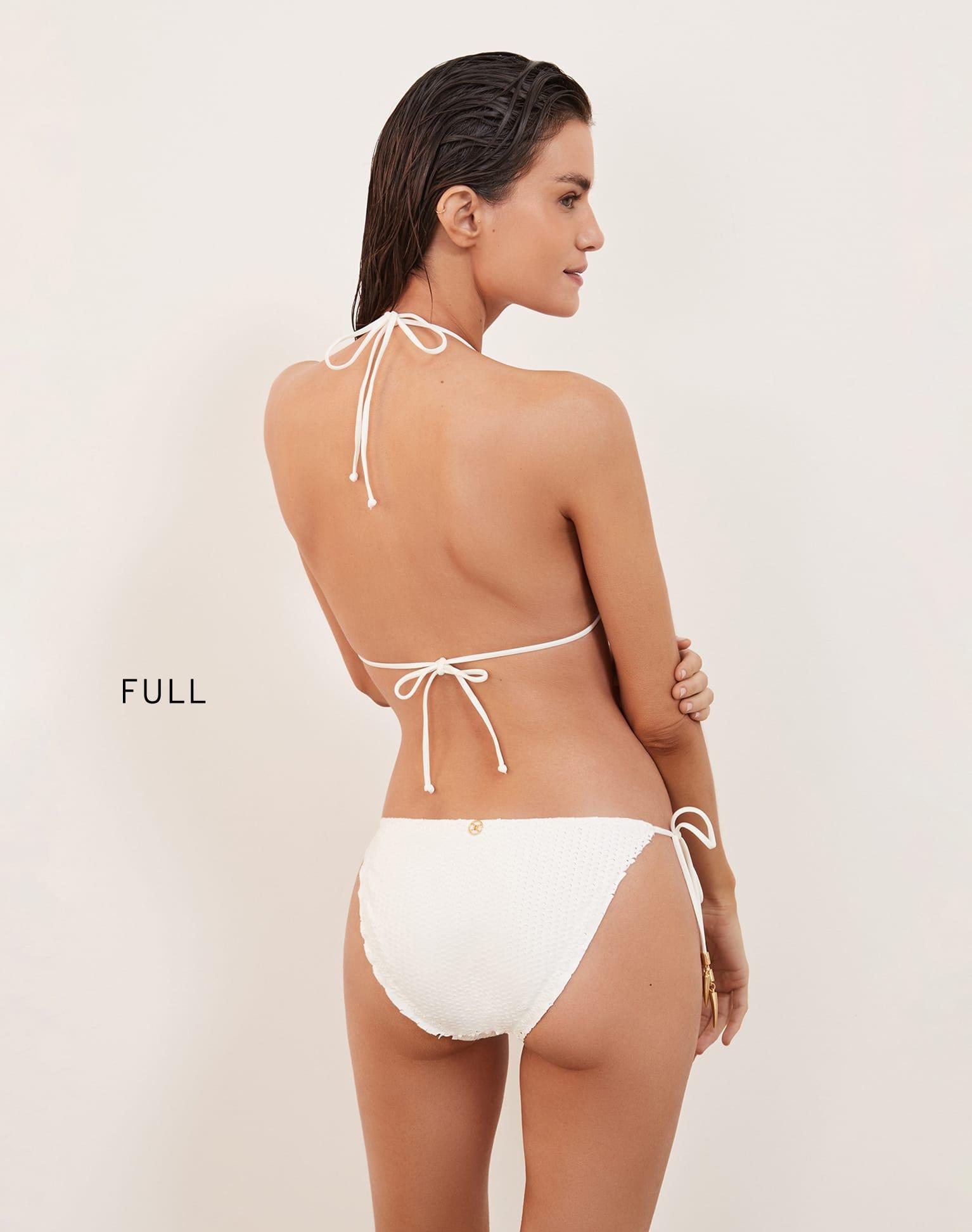 Scales Diara Ripple Top - Off White Product Image