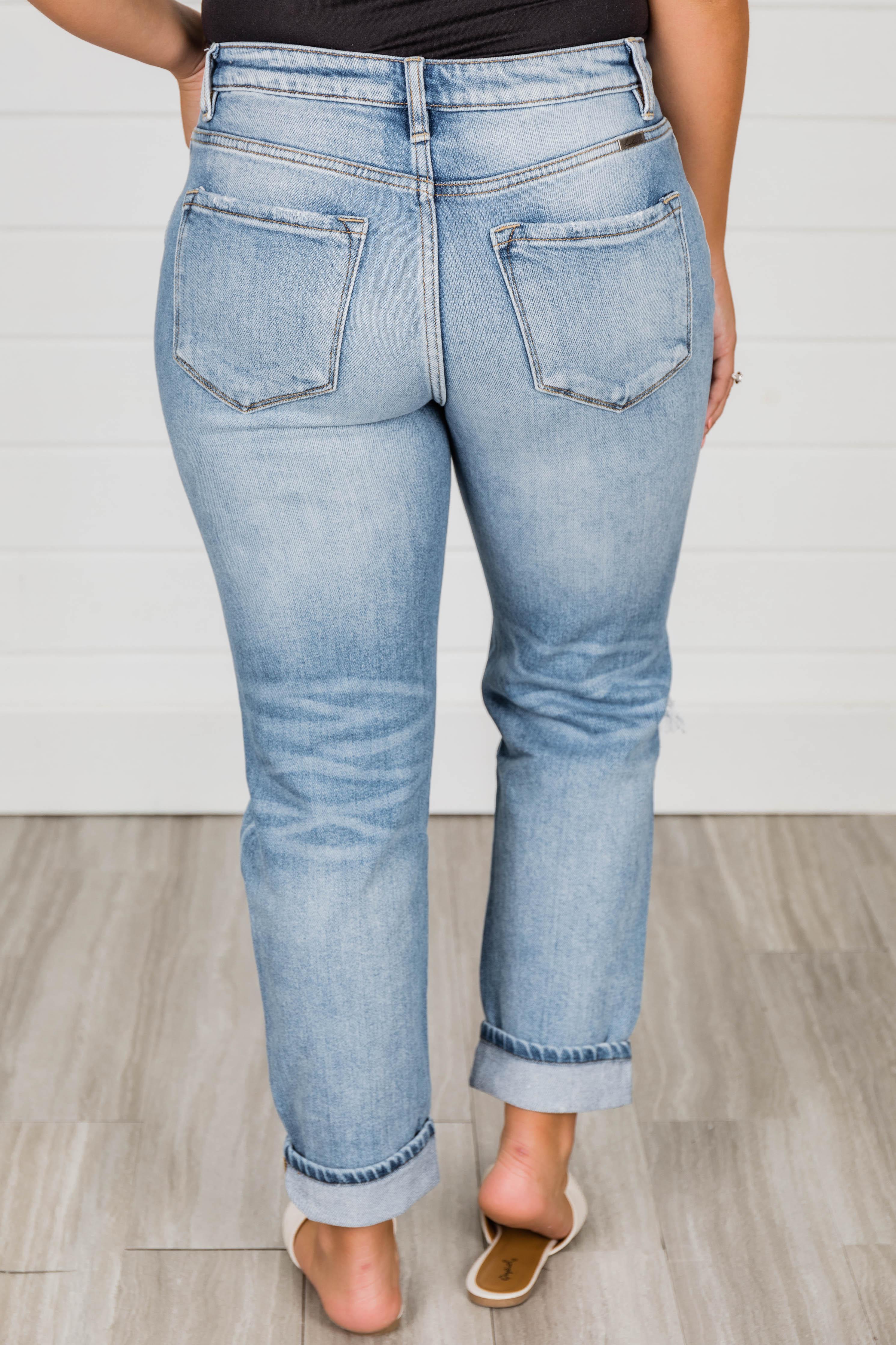 Lesley High Waisted Mom Jeans FINAL SALE Product Image