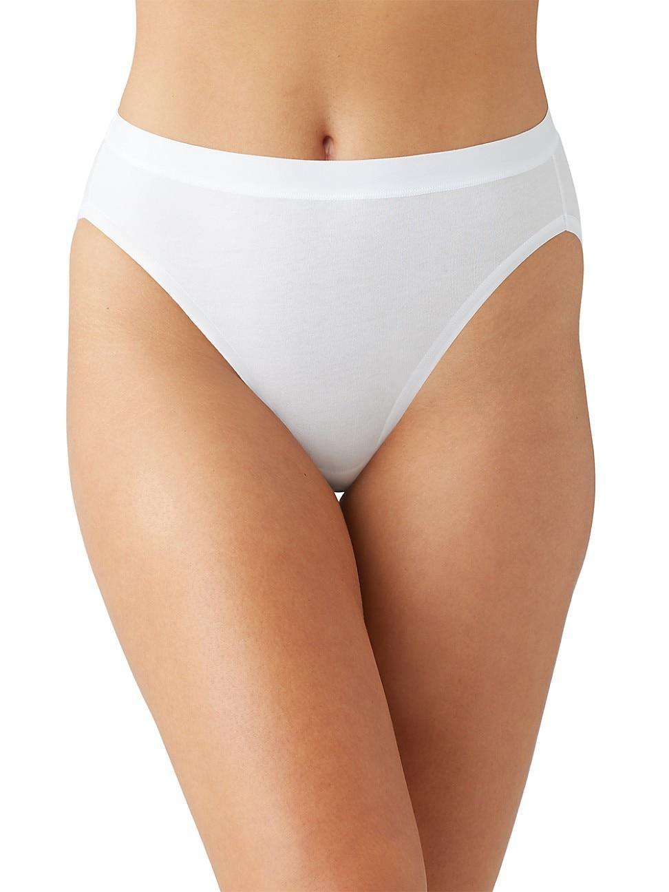 Womens Understated Cotton High-Cut Brief Product Image