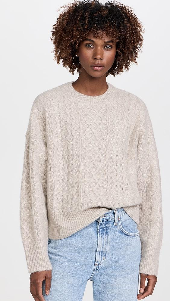 Favorite Daughter The Oversized Cable Sweater | Shopbop Product Image