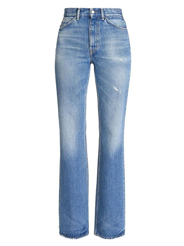 Womens Medium Wash Jeans Product Image