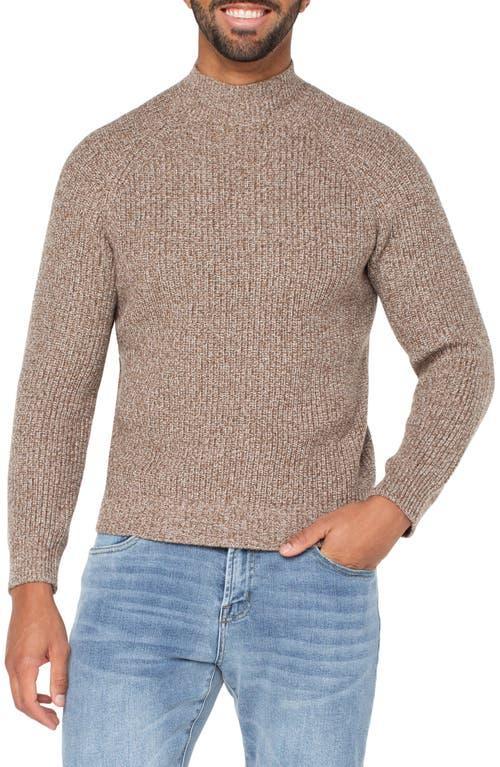 Liverpool Los Angeles Shaker Stitch Mock Neck Sweater Product Image