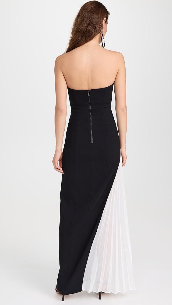 alice + olivia Retha Strapless Maxi Dress | Shopbop Product Image