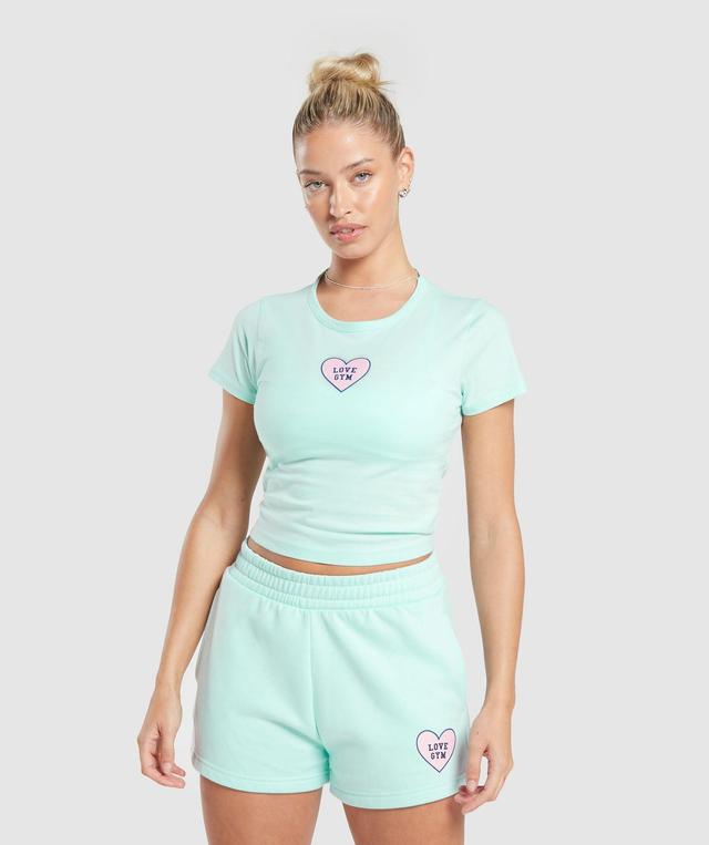 Love Hearts Crop Top Product Image