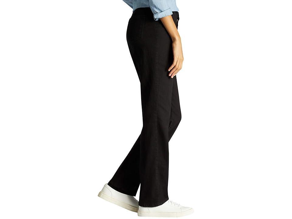 Womens Lee Instantly Slims High Waisted Straight-Leg Jeans Product Image