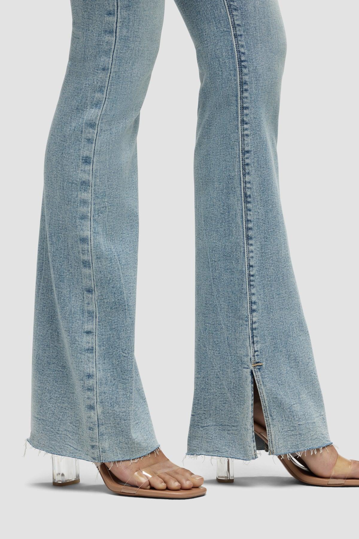 Barbara High-Rise Bootcut Jean w/ Slit Hem Female Product Image