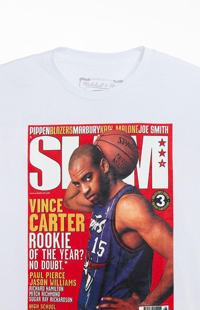 Mitchell & Ness Men's Toronto Raptors Vince Carter Slam Cover T-Shirt Product Image