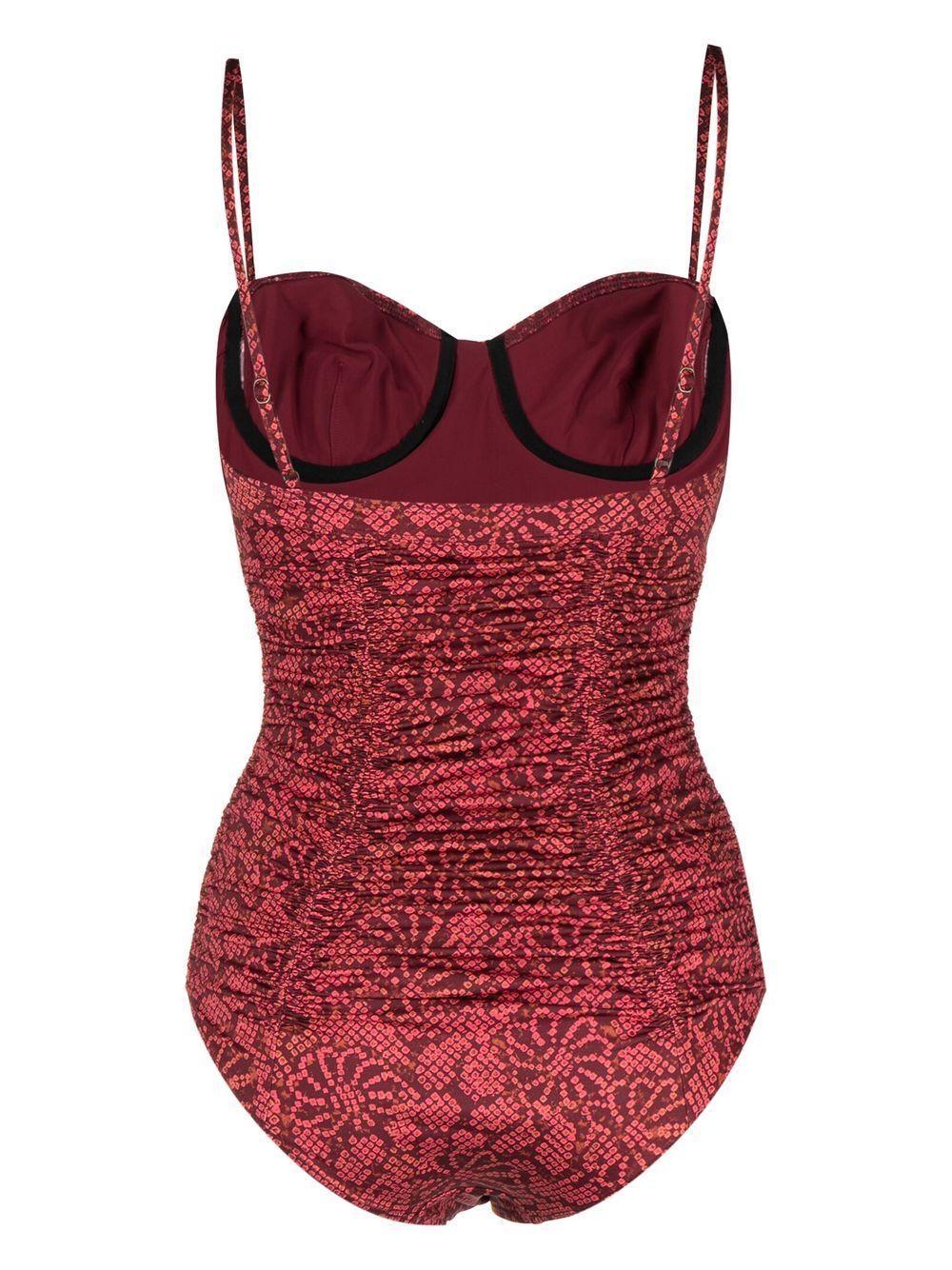 Bahia One-piece Swimsuit In Red Product Image