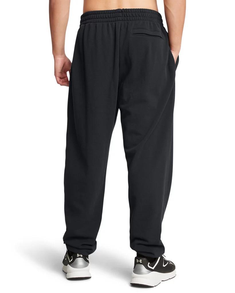 Men's UA Rival Fleece Textured Sliced 'N Diced Pants Product Image