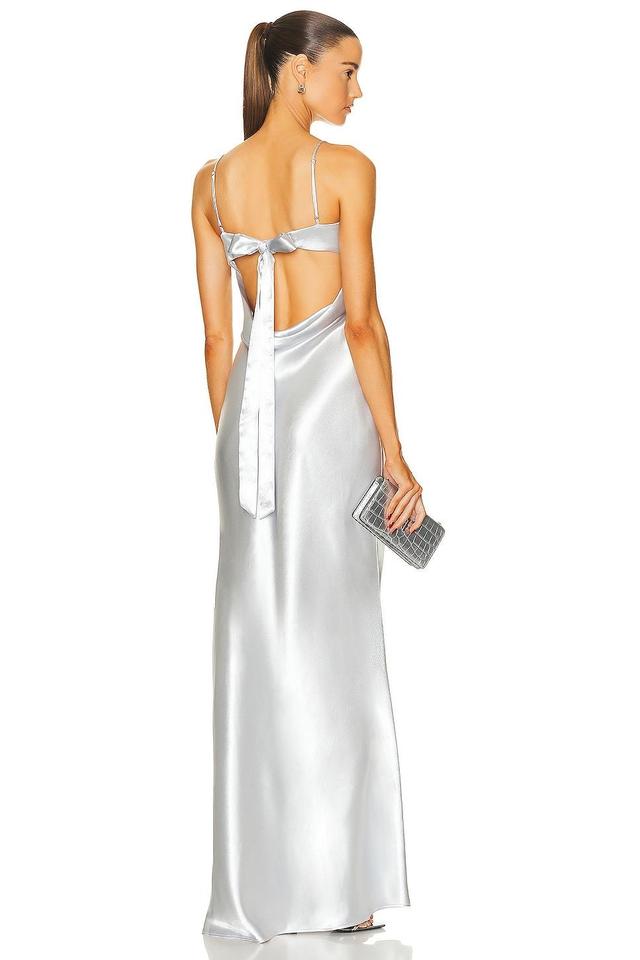 LPA Finelli Maxi Dress in Metallic Product Image