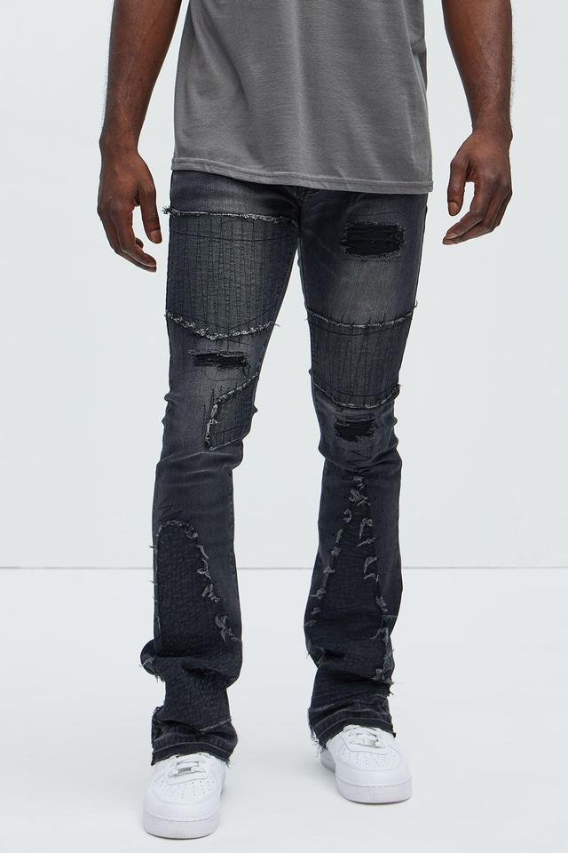 Got Something For You Skinny Flare Jeans - Black Wash Product Image