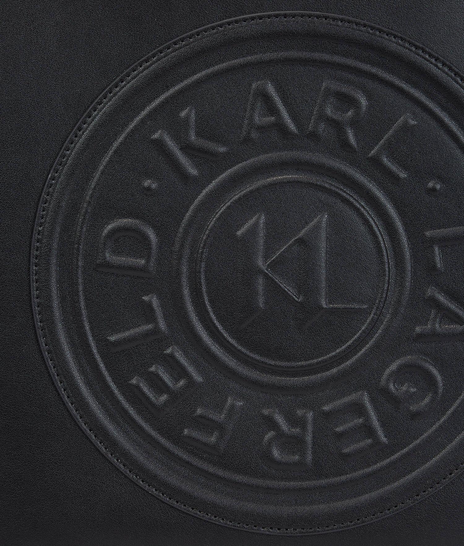 K/CIRCLE EMBOSSED LOGO LARGE TOTE BAG Product Image