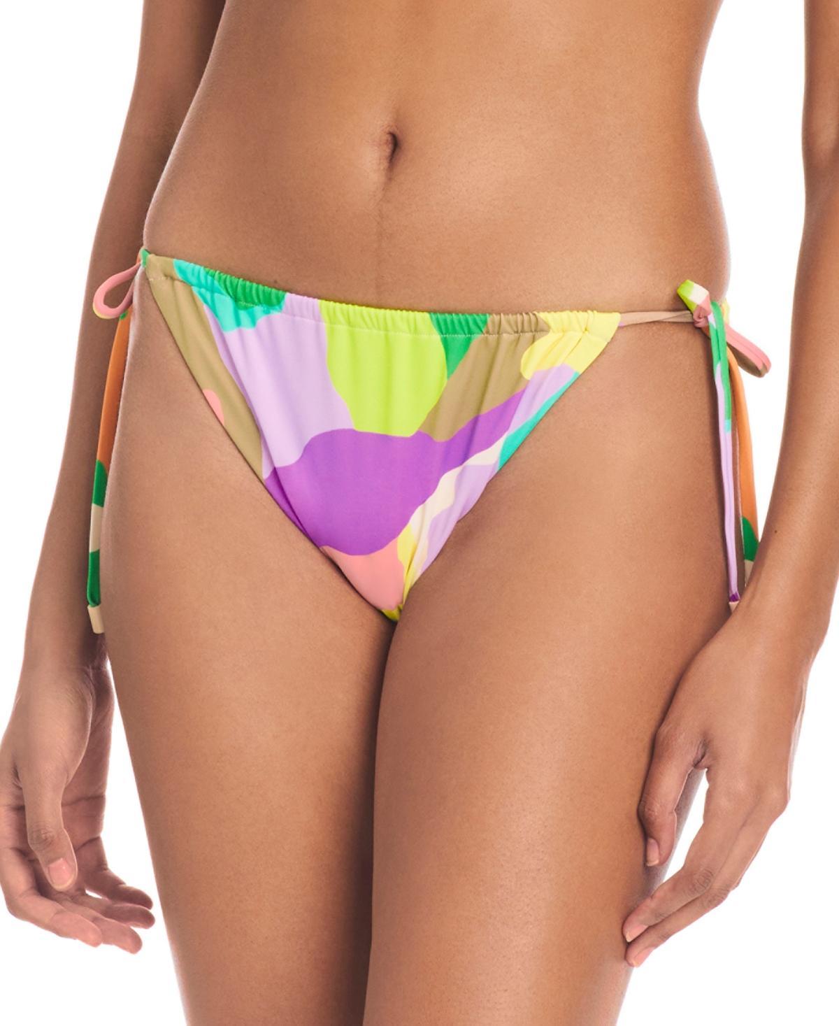 Sanctuary Womens Tunnel-Trim Side-Tie Bikini Bottoms Product Image