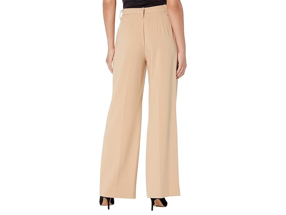 Vince Camuto Straight Leg Pants with Belt (Fall Camel) Women's Casual Pants Product Image