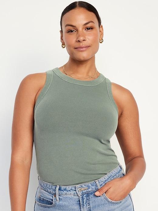 Snug Crop Tank Top Product Image