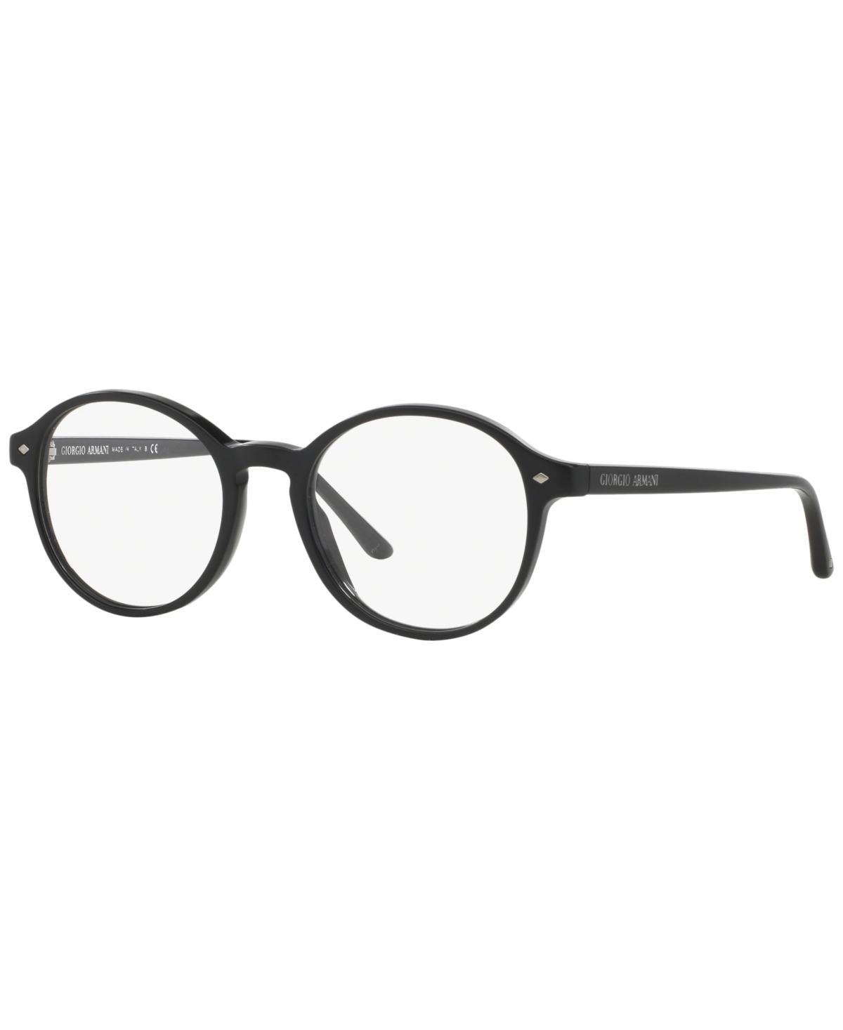 Giorgio Armani Mens Eyeglasses, AR7004 - Top Matte Black, Shiny Product Image