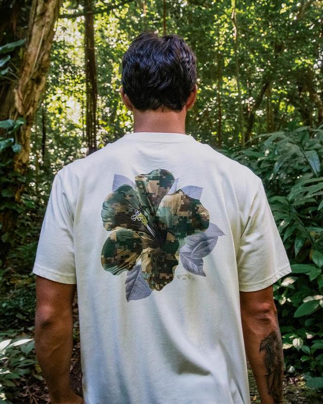 Pupukea Camo T-Shirt - Off white Male Product Image