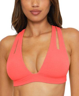 Becca Womens Pucker Up Tear Drop Bikini Top Product Image