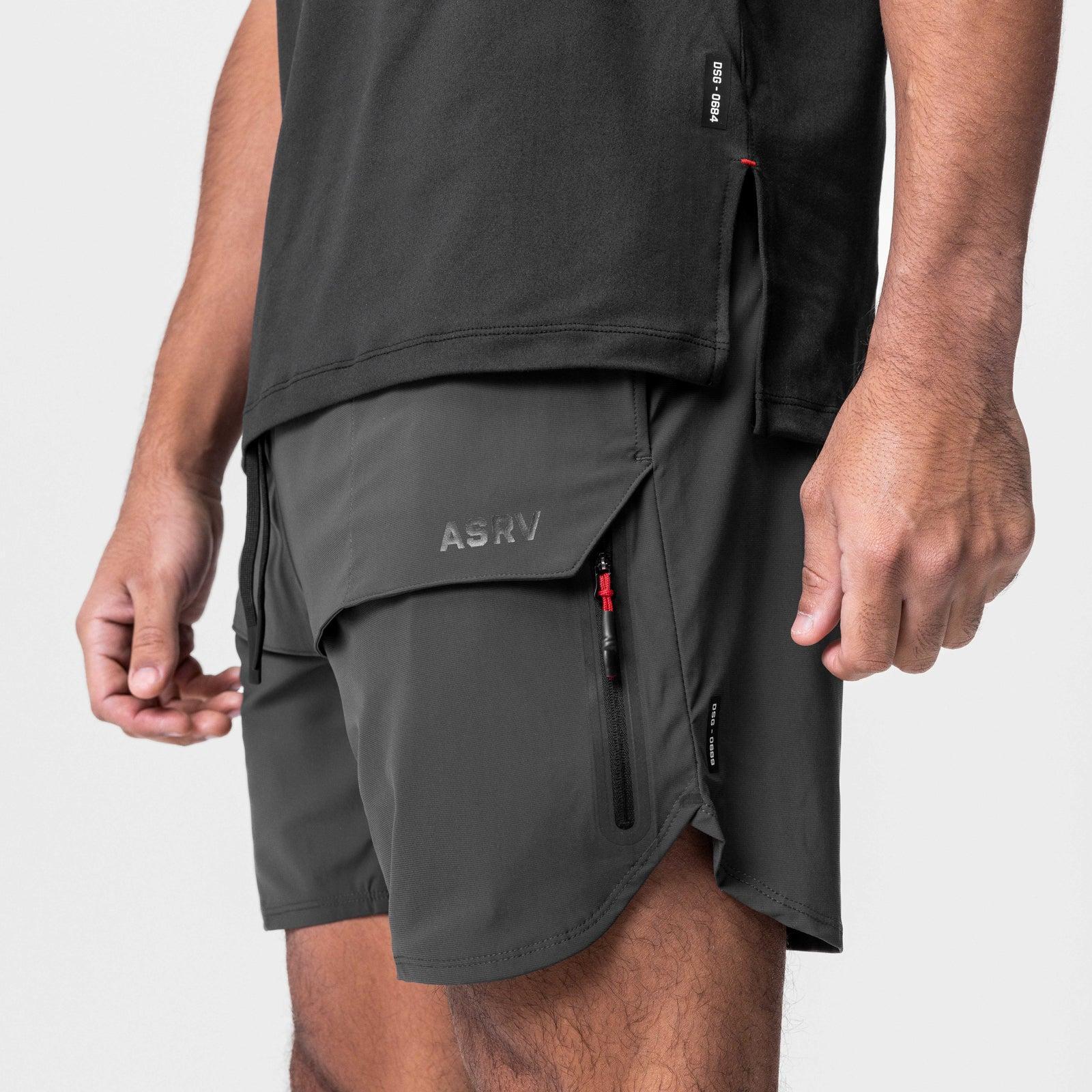 0689. Tetra-Lite® 7" Tech Short  - Space Grey Male Product Image