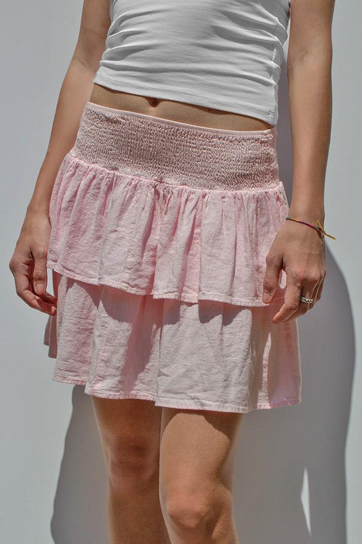 Shirred skirt Product Image