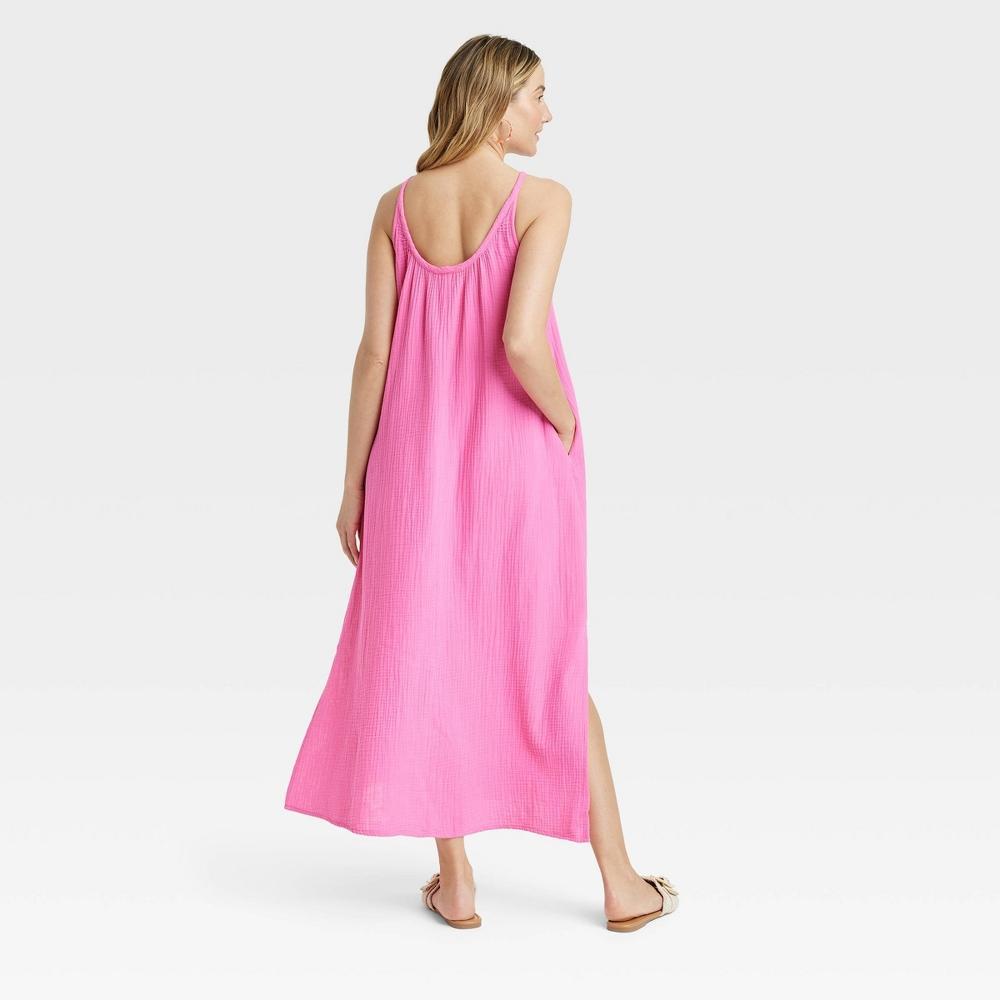 Womens Scoop Back Maxi Shift Dress - Universal Thread L Product Image