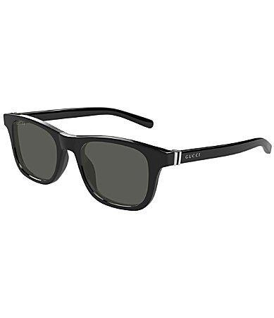 Gucci Mens Web Cap 53mm Square Sunglasses Product Image