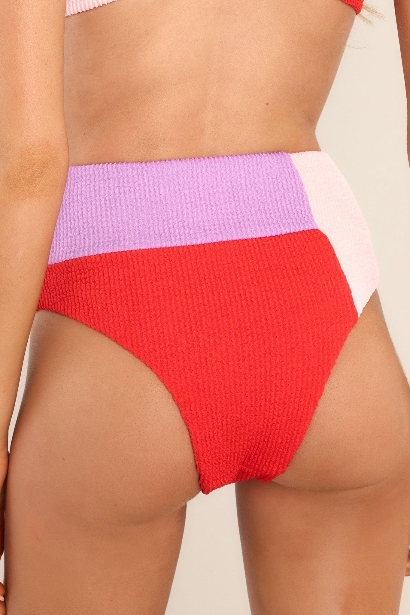 MINKPINK Cartagena Red Bikini Bottoms Swimwear Product Image