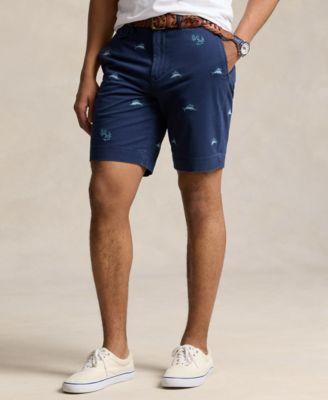 Polo Ralph Lauren Mens 9-Inch Stretch Classic Fit Marlin Shorts - Newport Navy Product Image