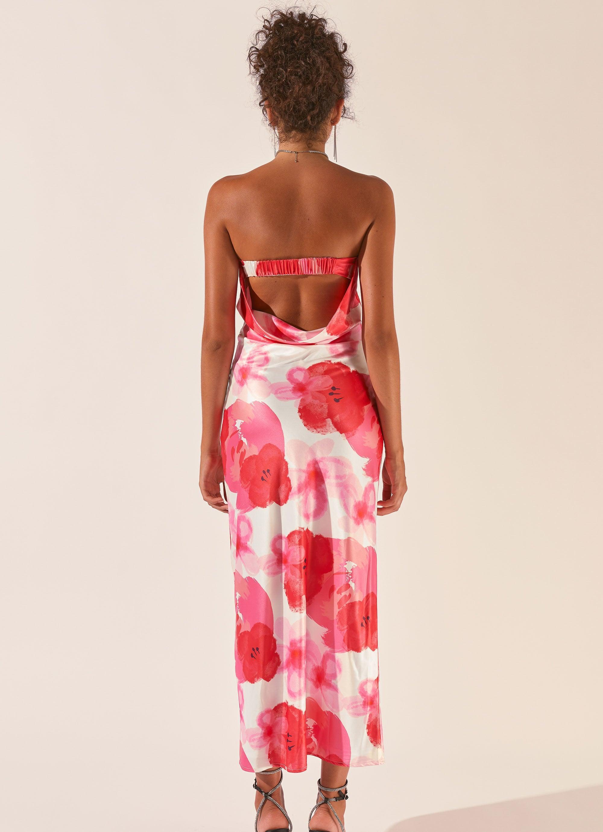 Love Me More Maxi Dress - Pink Rose Product Image