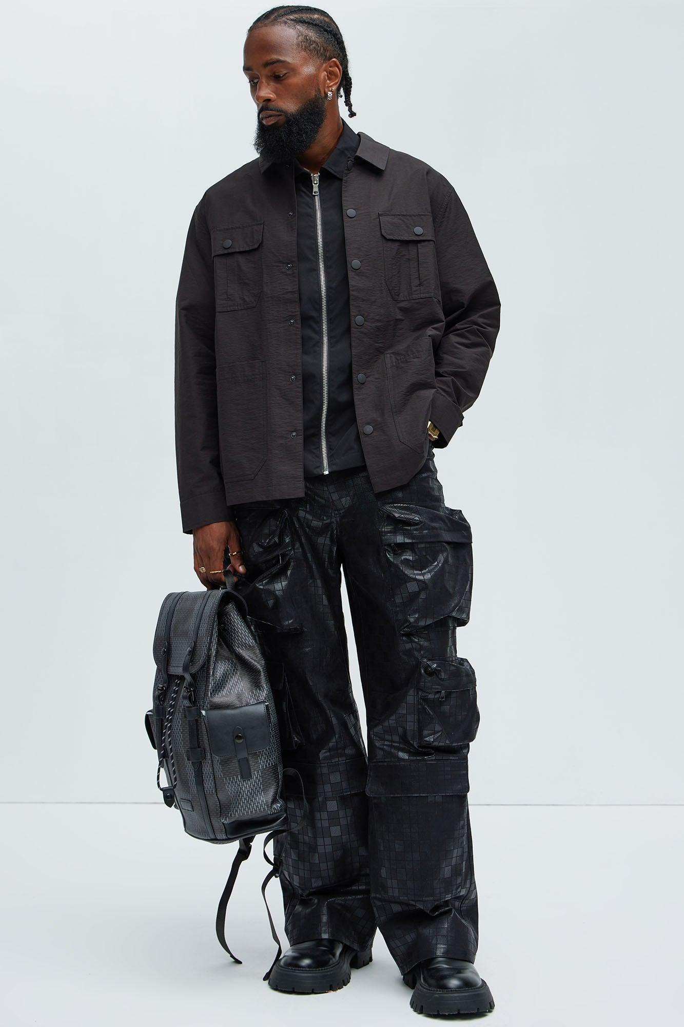 Ridin' On A High Relaxed Cargo Pants - Black Product Image