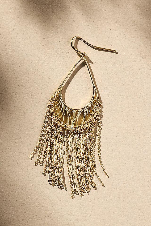 Western Fringe Drop Earrings Product Image