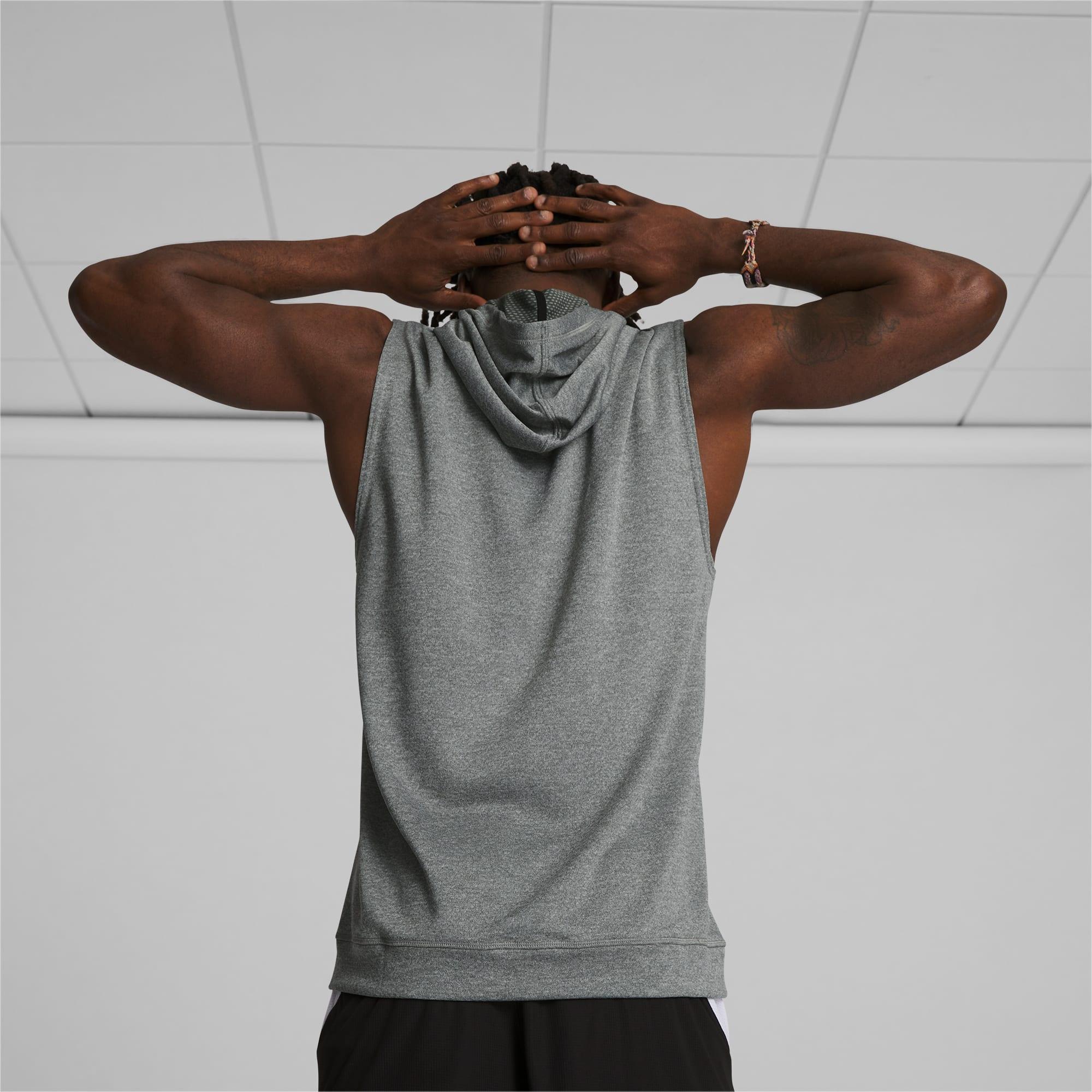 Tech Knit Men's Sleeveless Training Hoodie Product Image