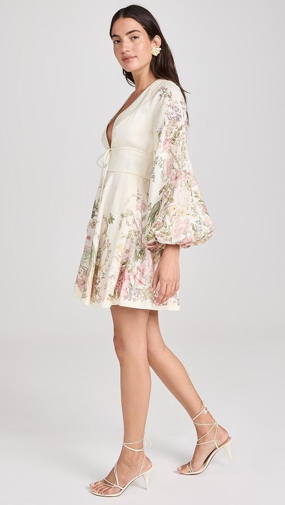 Zimmermann Waverly Plunge Mini Dress | Shopbop Product Image