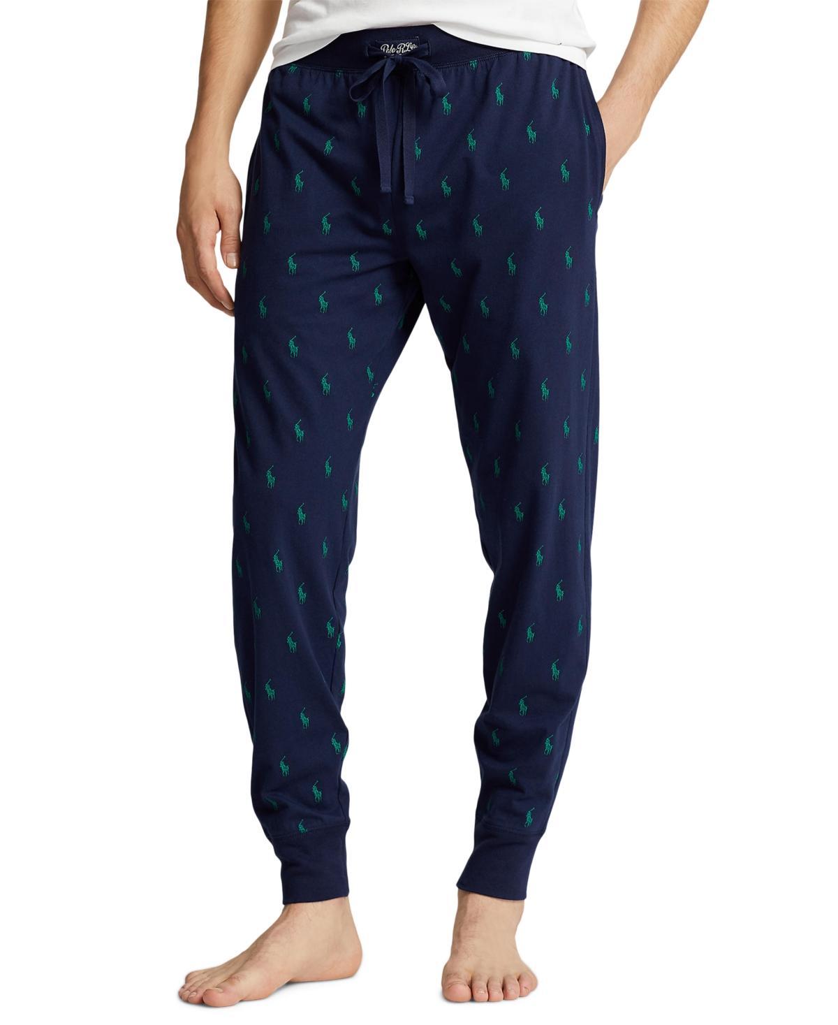 Polo Ralph Lauren Mens Printed Jogger Pajama Pants - New Iris Product Image