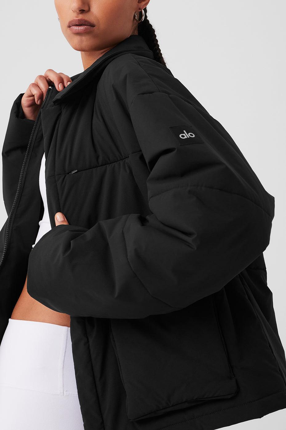 Voyage Utility Cargo Jacket - Black Female Product Image